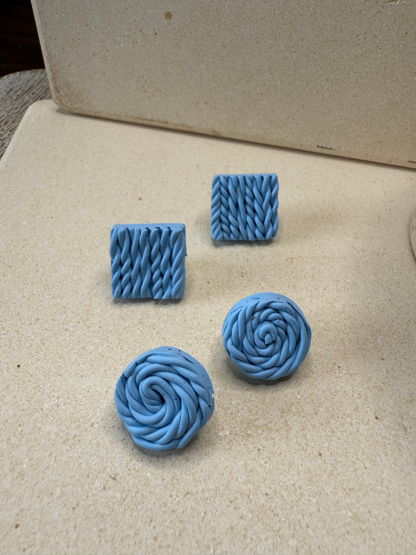 Woven Drift Studs