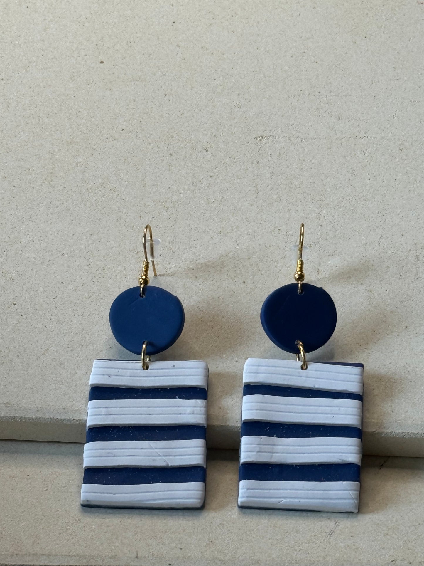 Harbor Stripe Earrings