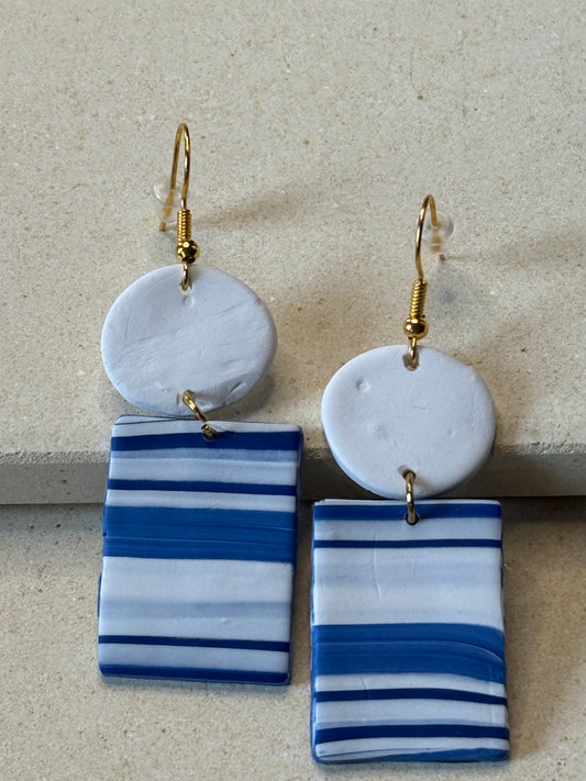 Mariner Stripe Earrings