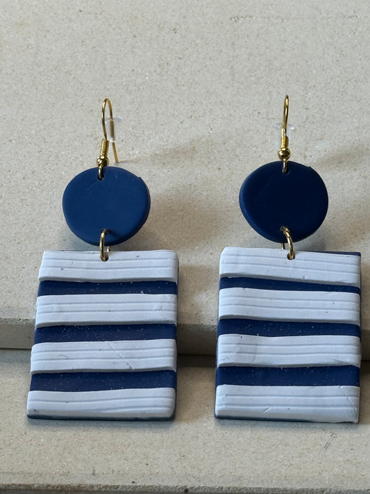 Harbor Stripe Earrings